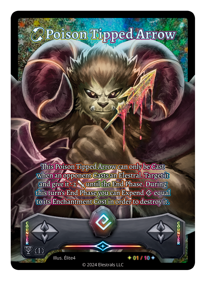 Poison Tipped Arrow - XX/10